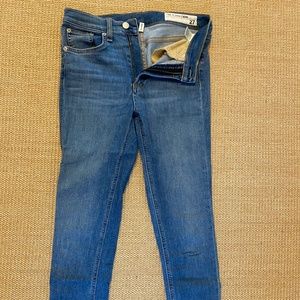 Rag & Bone High Rise Skinny Jean